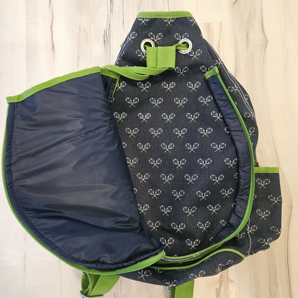 Ame Lulu Kingsley Tennis Backpack Victory Print - Picture 2 of 5